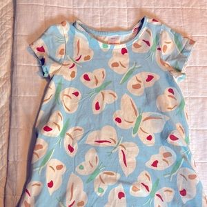 hanna Anderson butterfly dress size 5T, never worn